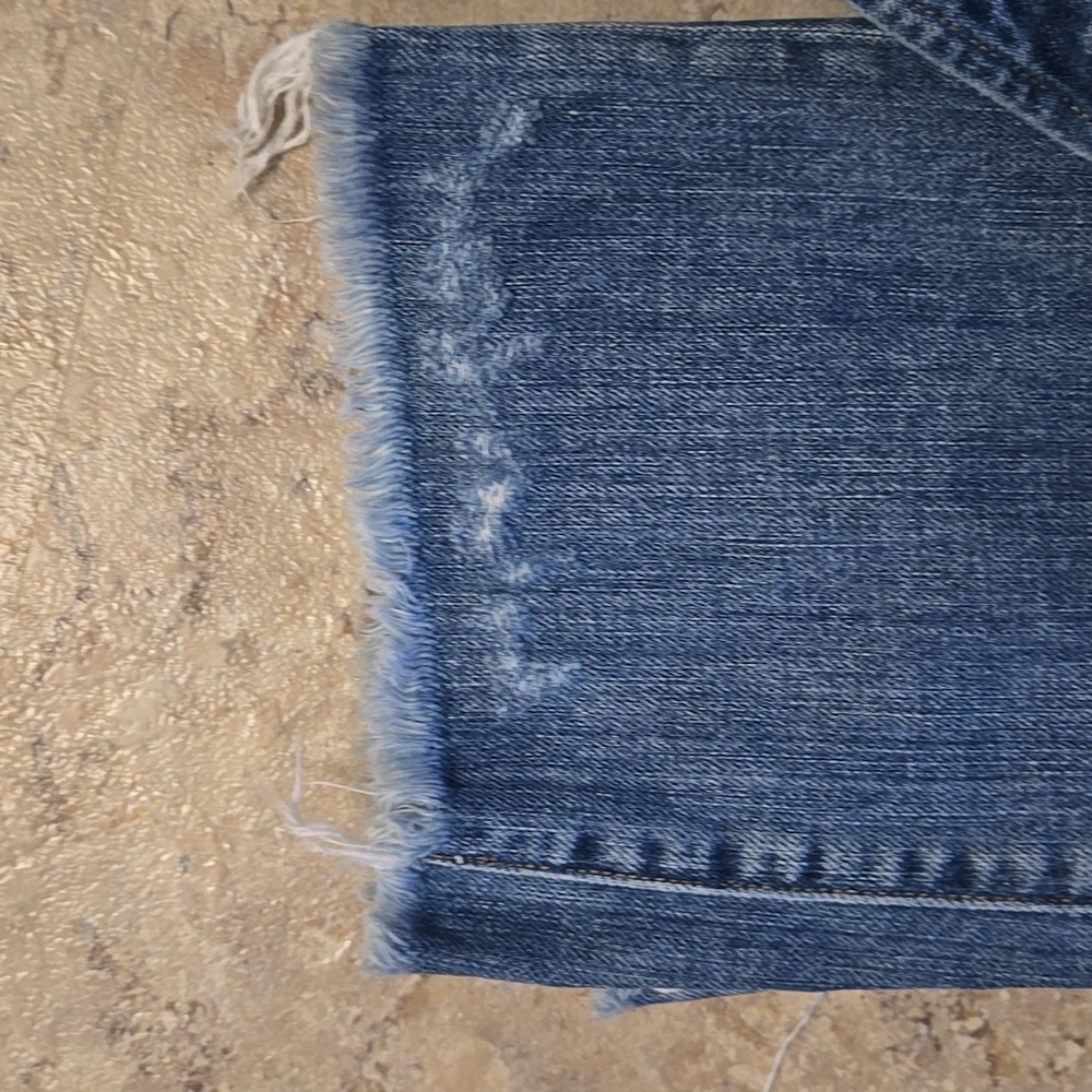 Flying Monkey Distressed Button Fly Straight Jeans - image 2